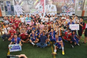 Andap Budhi Revianto Pj Gubernur Sultra Tutup Turnamen Futsal IJTI Cup III 2023