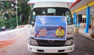 Kembali, Cen Sui Lan Bantu Bus Kampus Ke STIE Bentara Persada
