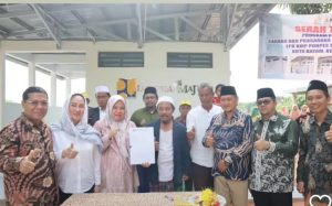 Cen Sui Lan Meresmikan Sarana Sanitasi Ponpes Sirrul Ilahiyah Batam