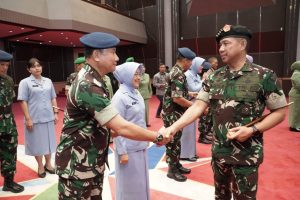 Panglima TNI Pimpin Laporan Korps Kenaikan Pangkat 17 Perwira Tinggi TNI