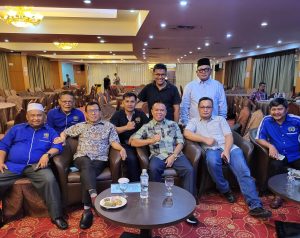 Ketua Terpilih Janji Pelantikan Pengurus PWI Kepri Bersama Peresmian Kantor Sekretariat