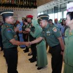 Panglima TNI Terima Laporan Korps Kenaikan Pangkat 12 Perwira