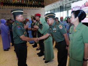 Panglima TNI Terima Laporan Korps Kenaikan Pangkat 12 Perwira