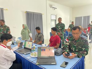 Gandeng Disdukcapil, Lanal Ranai Gelar Sosialisasi IKD