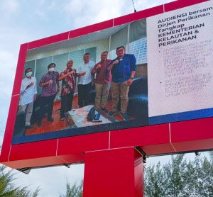 Pemda Natuna Pasang Videotron Ajang Promosi Daerah