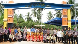 Bupati Anambas Resmikan Gerbang Desa Wisata Batu Ampar
