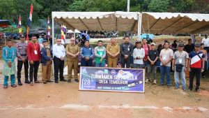 Bupati Anambas Hadiri Turnamen Sepak Bola Desa Temburun