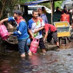 Banjir di Kampar Kian Meluber, Pertamina Sigap Bantu Masyarakat