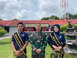 Usai Latihan Dari Bumi Marinir Cilandak, Putra Putri Duta PPMI Soan ke Lanal Ranai