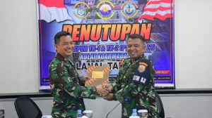Danlanal Tarempa Resmi Tutup Glagaspur P1P2 dan L1L2