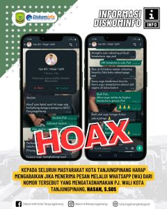 [HOAX] Nama Pj Wako Hasan Kembali Dicatut, Diskominfo Imbau Masyarakat Tak Mudah Percaya Modus Penipuan