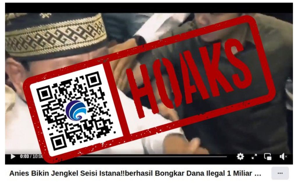 [Cekfakta] Anies Baswedan Bongkar Dana Ilegal Prabowo Subianto Rp1 Miliar