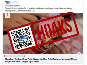 [CEKFAKTA] OJK Berikan Bantuan untuk Lunasi Pinjol