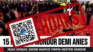 [HOAKS] Menkopolhukam Pimpin 15 Menteri untuk Mundur karena Muak dengan Presiden Jokowi