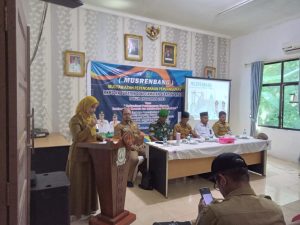 Wakilkan Pimpinan, Serma Suriyatno Hadiri RKPD Musrenbang Siantan Tengah 2024