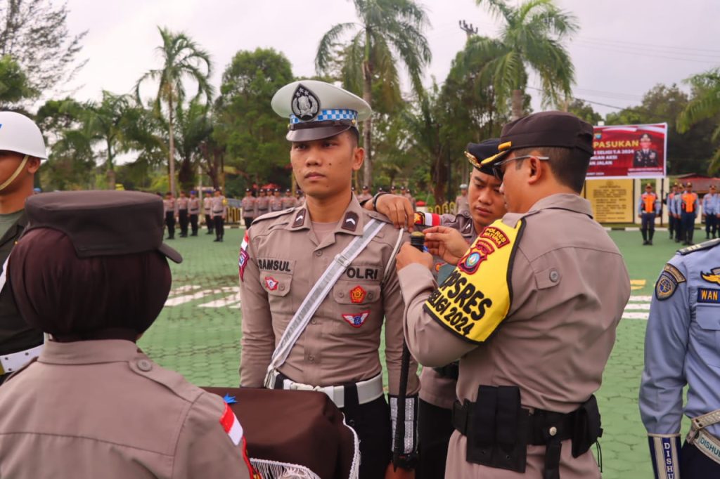 Kapolres Natuna Pimpin Apel Gelar Pasukan, Operasi Keselamatan Seligi