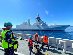 KRI Diponogoro 365 Uji Kemampuan Kapal NATO Laut Mediterania