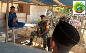 Praka Ardi Danang Kunjungi Desa Belibak Untuk Lakukan Komsos