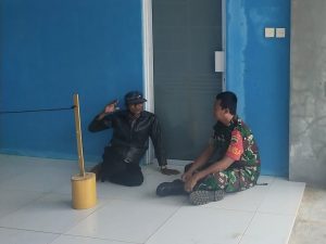 Koptu Isnaeni Kunjungi Desa Matak Dalam Kegaiatan Komsos Rutinnya