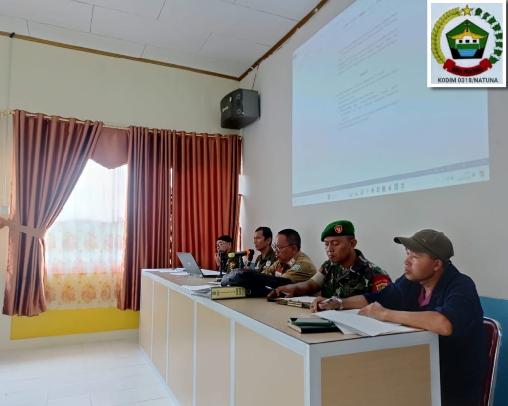 Koptu Isnaeni Hadiri Rapat Desa Payalaman