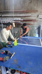 Serda Yusri Komsos Bersama Warga Desa Piabung