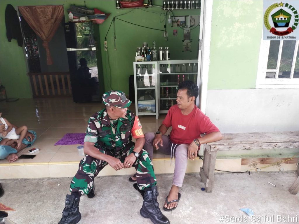 Serda Saiful Kembali Laksanakan Komsos Rutin di Desa Mubur
