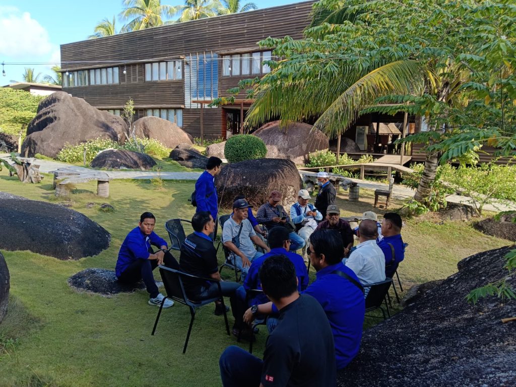 Walikota Batam Haji Rudi Silahturahmi Bersama Pengurus PWI Natuna