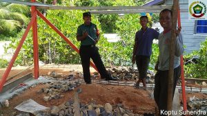 Koptu Suhendra Lakukan Komsos di Desa Air Asuk