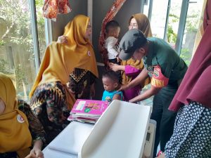 Serda Saiful Bahri Ikut Intervensi Pencegahan Stunting di Desa Mubur