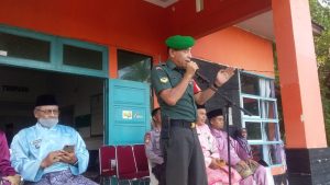 Sertu M Hadi Ikut Upacara Peringatan Hari Jadi Anambas ke 16