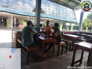 Tak Henti Lakukan Komsos, Serda Saiful Bahri Kembali Kunjungi Desa Mubur