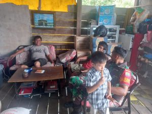 Serda Yusri Komsos Bersama Masyarakat Desa Piabung