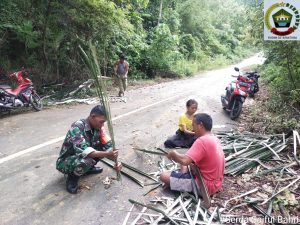 Serda Saiful Laksanakan Komsos Bersama Warga Desa Bayat