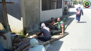 Kunjungi Desa Liuk, Koptu Suhendra Jalin Silaturahmi