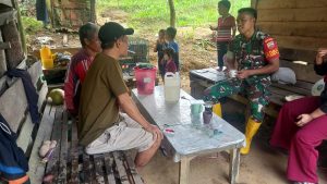 Komsos Serda Yusri, Berikan Pelayanan dan Jalin Silaturahmi