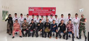 Serda Saiful Bahri Ikut Kukuhkan Paskibraka Kecamatan Siantan Utara