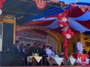 Upacara Peringatan HUT RI Ke 79, Danramil Palmatak: Merdeka!!