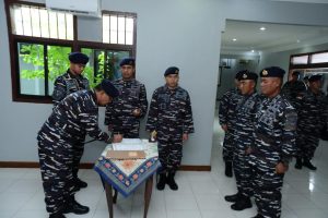 Tongkat Kepemimpinan Kafasharkan Mentigi Beralih, Laksma Tjatur Tegaskan Peran Mulia Jalasenastri