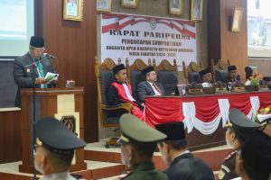 Bupati Abdul Haris Hadiri Pelantikan Anggota DPRD Anambas
