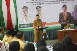 Bupati Anambas Hadiri Pengukuhan dan Perpanjangan Masa Jabatan BPD