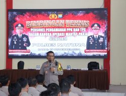 Kapolres Natuna Gelar Pelatihan dan Bimbingan Teknis untuk Personil Pengamanan PPK dan TPS
