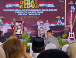Debat Kedua Pilbup Kolaka Timur Sukses Digelar, Masyarakat Diharapkan Aktif Menyalurkan Hak Suara
