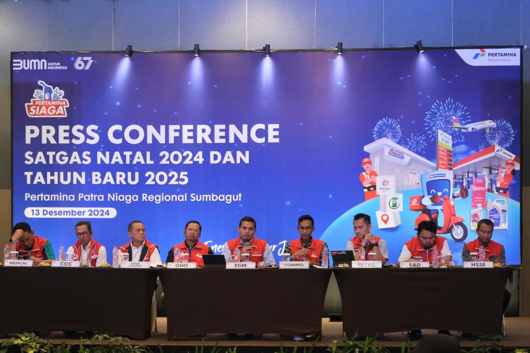 Menjelang perayaan Natal 2024 dan Tahun Baru 2025, PT Pertamina Patra Niaga Regional Sumbagut Kepri