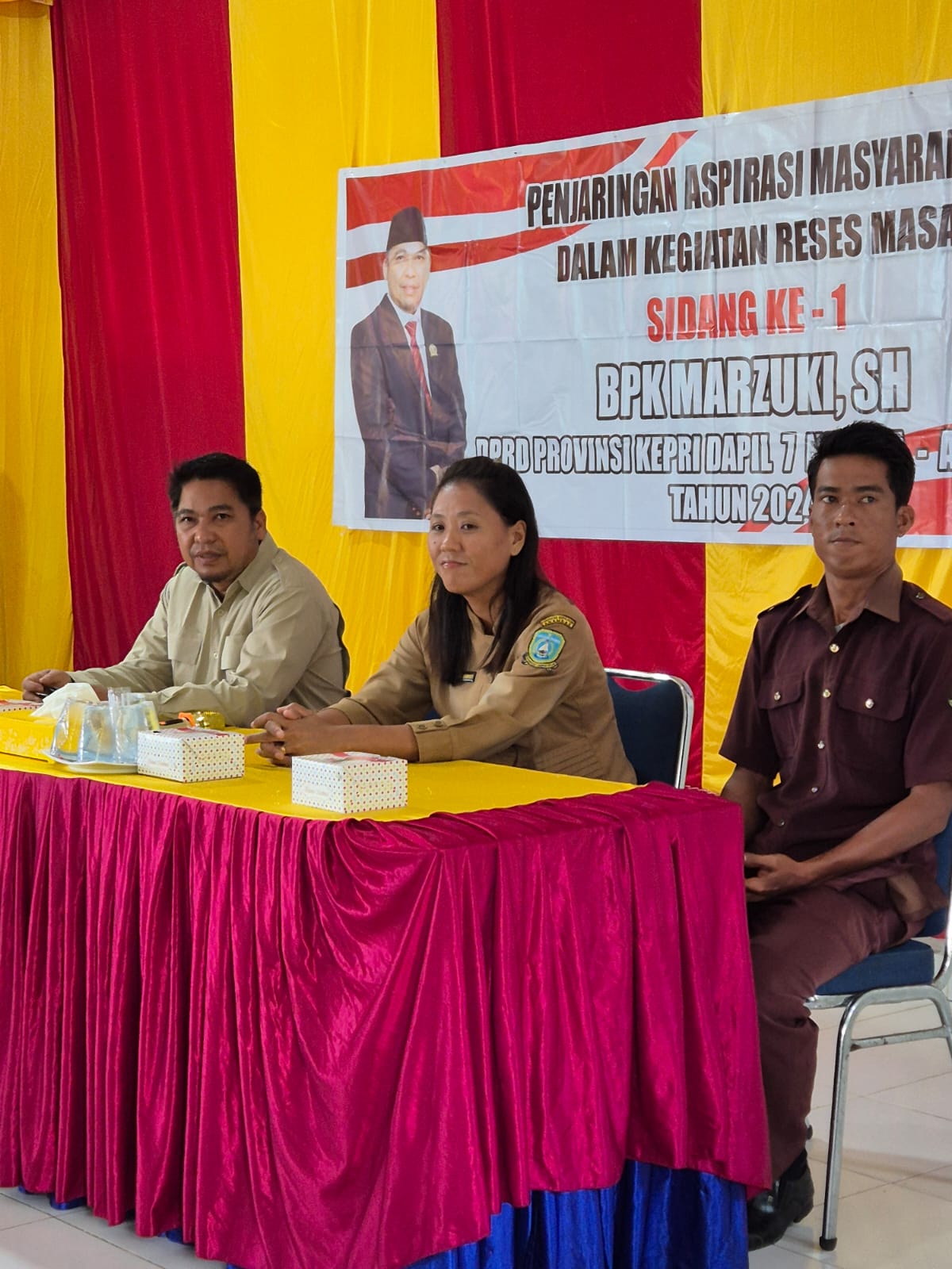 Reses Marzuki SH Di kabupaten Anambas