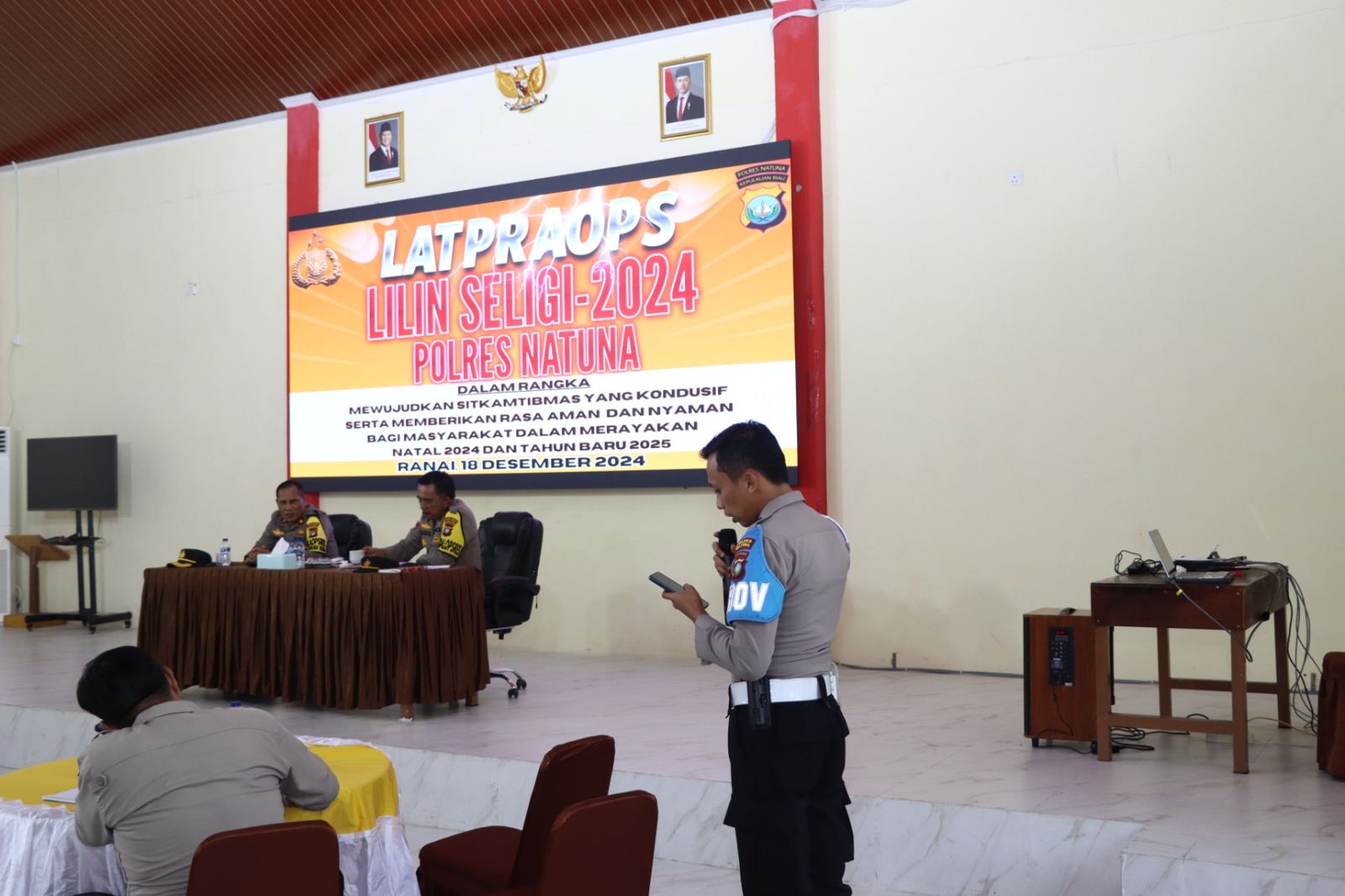 Polres Natuna Siap Amankan Natarau dengan Operasi Lilin Seligi 2024