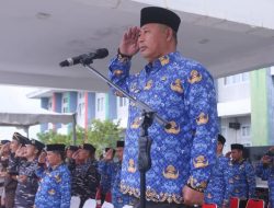 Bupati Anambas, Abdul Haris Pimpin Upacara HUT Korpri Ke-53