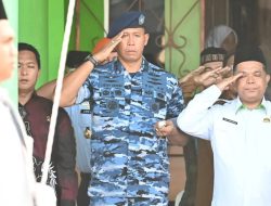 Danlanud RSA Natuna Dukung Kerukunan dalam Upacara Hari Amal Bhakti Kemenag RI ke-79
