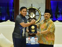 Kasal Sambut Hangat Menteri PPN di Mabesal: Perkuat Sinergi Jaga Laut Indonesia