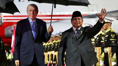 Presiden Prabowo Subianto dan Yang Mulia Erdogan Presiden Turki