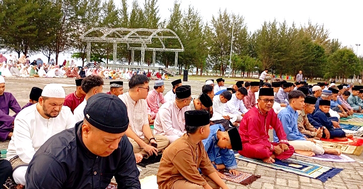 Idul Fitri di Laut Sakti Rantau Bertuah: Muhammadiyah Natuna Perkuat Silaturahmi